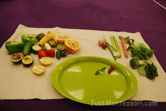 Sorting Fruits and Vegetables