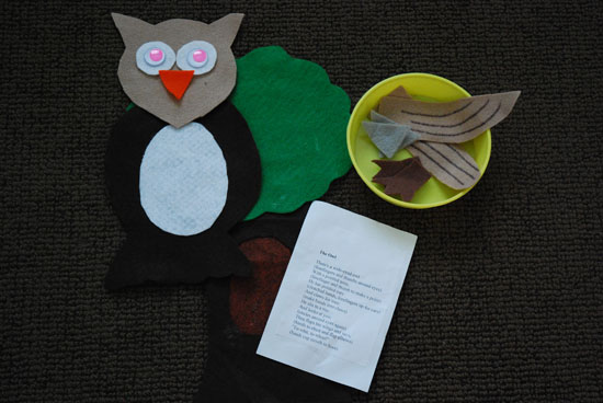 "The Owl" Poem Activity